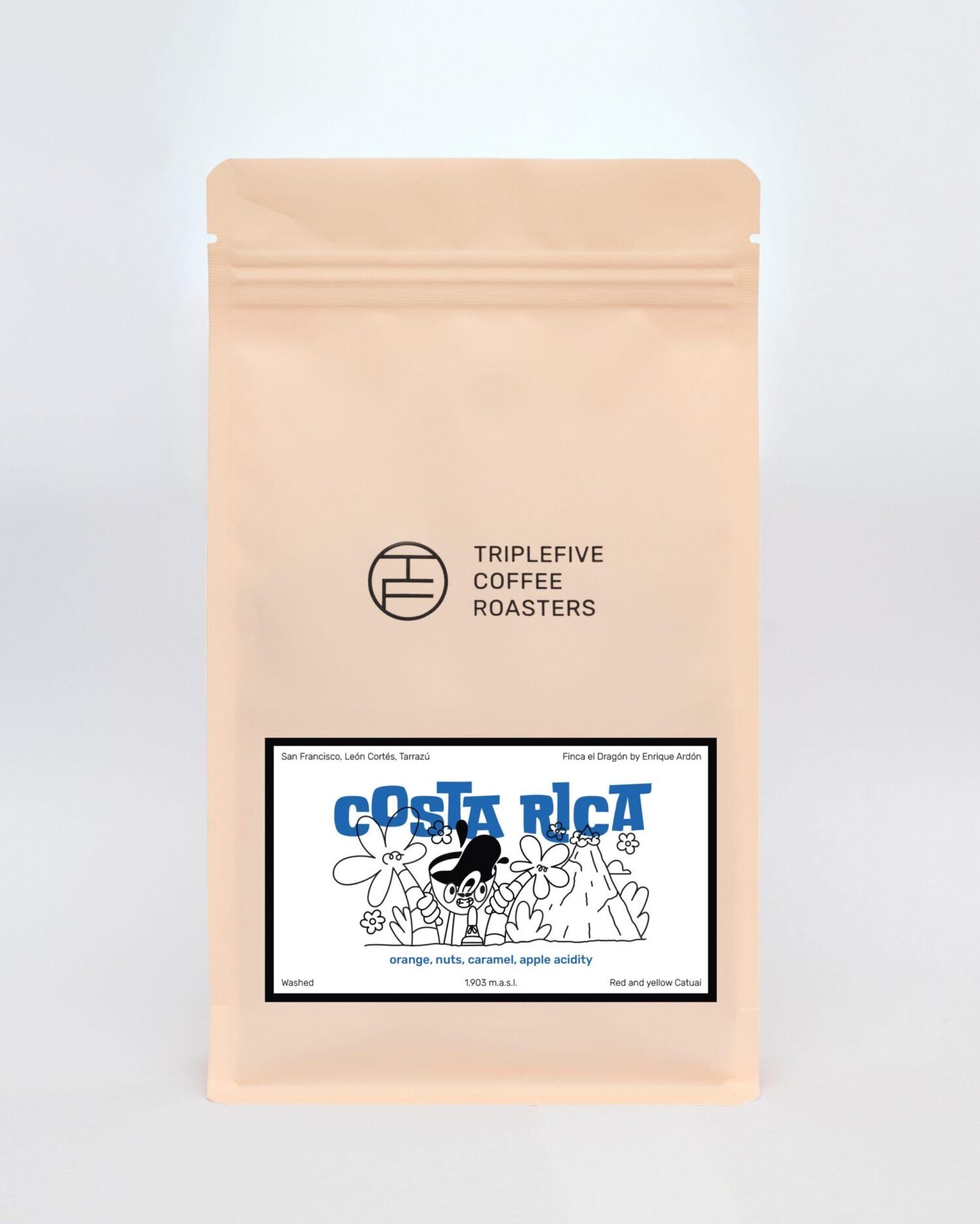 Balíček kávy Triplefive Costa Rica Washed na espresso