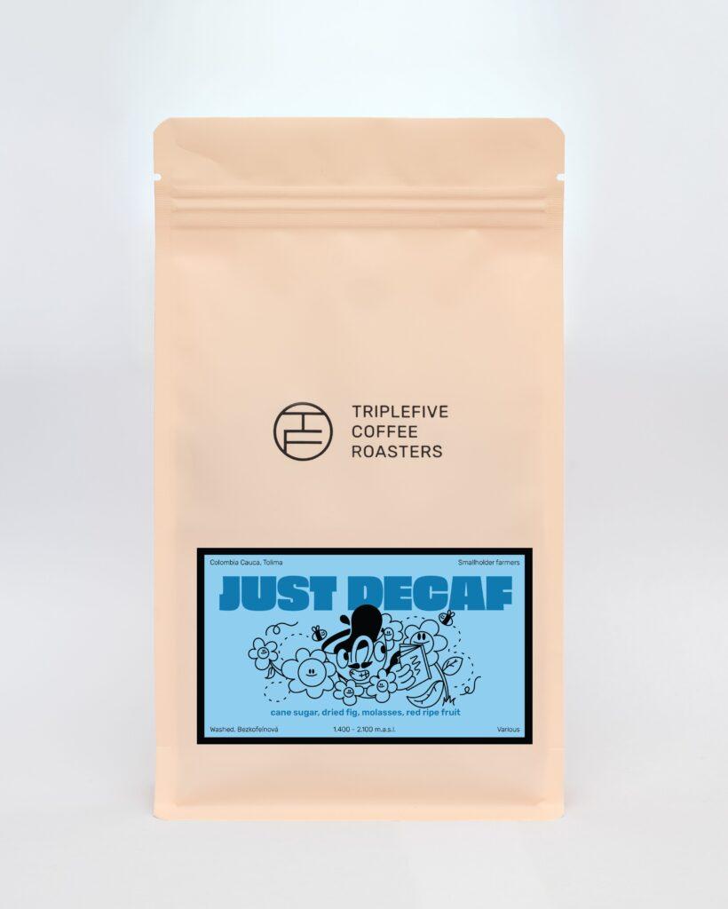 Balíček bezkofeínovej kávy Just Decaf